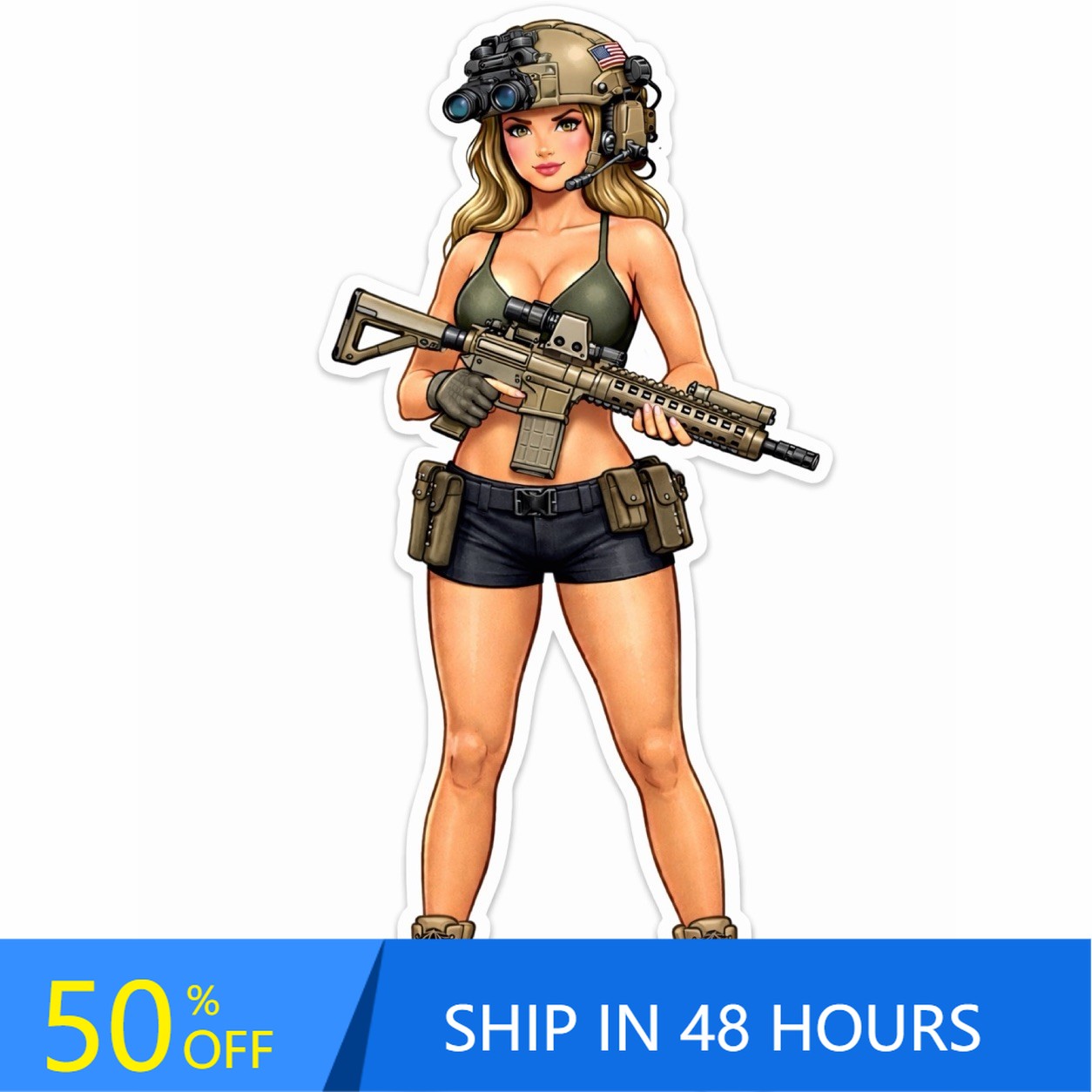 Laptop Accessories Girls - Bikini Giyen Kız AR Sevimli Tekne