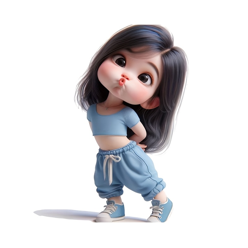 Sevimli Karikatür Kız Su Geçir - Laptop Accessories Girls incelemesi ve fiyatı