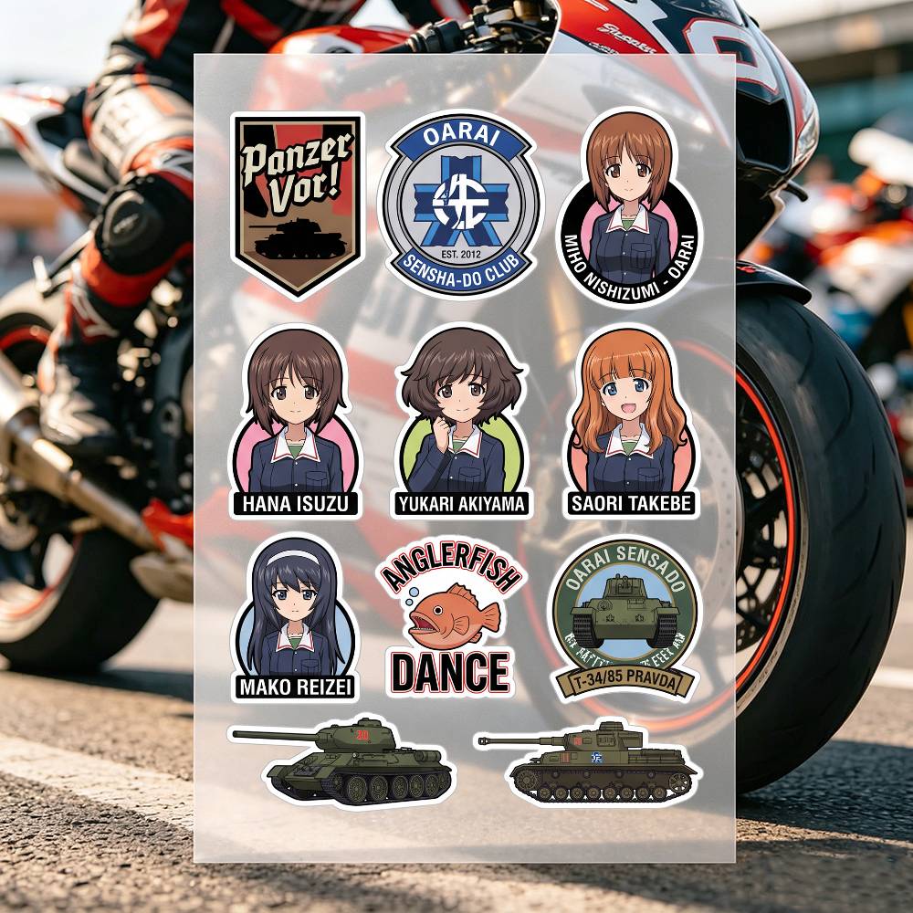 Anime Girls Und Panzer Motosik - Laptop Accessories Girls incelemesi ve fiyatı