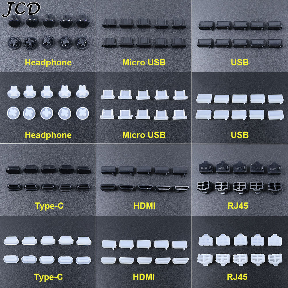 JCD 10 adet Silikon Tip-C Mikr - Laptop Accessories Protector incelemesi ve fiyatı