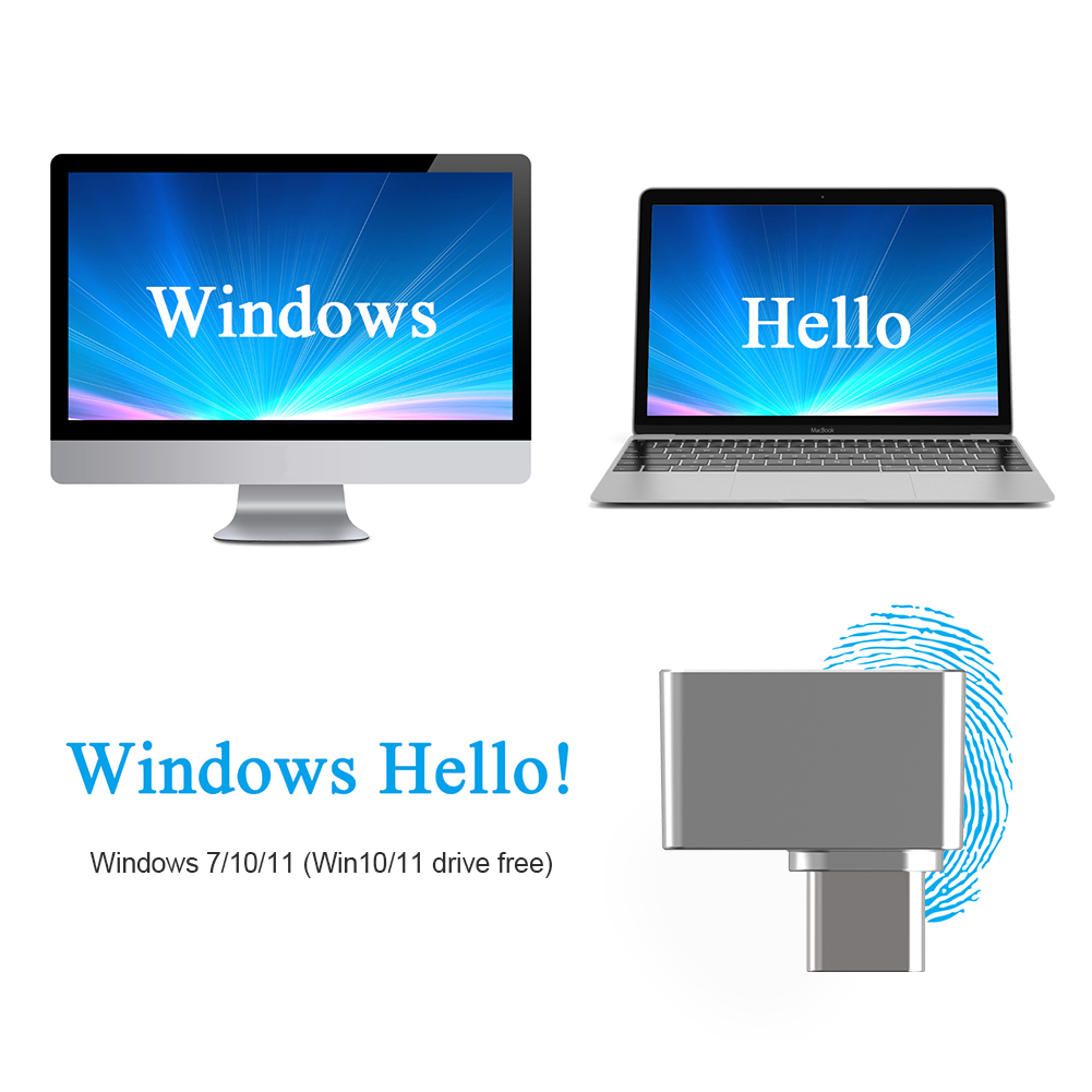 Type-C Parmak İzi Kilidi Açma  - Fingerprint Reader Usb incelemesi ve fiyatı