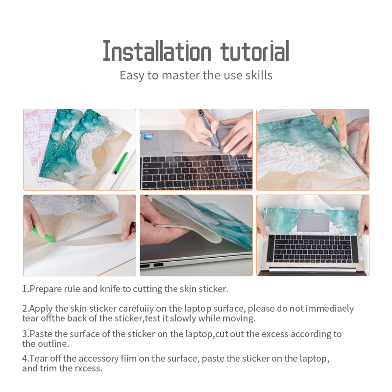 DIY Anime Kapak Laptop Çıkartm - Laptop Accessories Protector incelemesi ve fiyatı