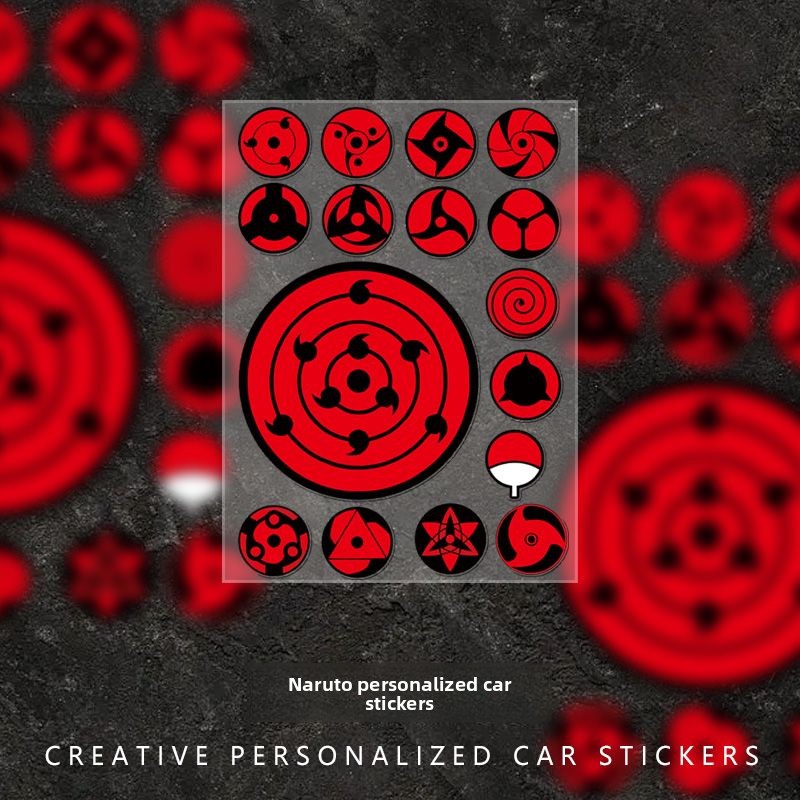 Sharingan Gözü Kesim Çıkartma  - Laptop Accessories Protector incelemesi ve fiyatı