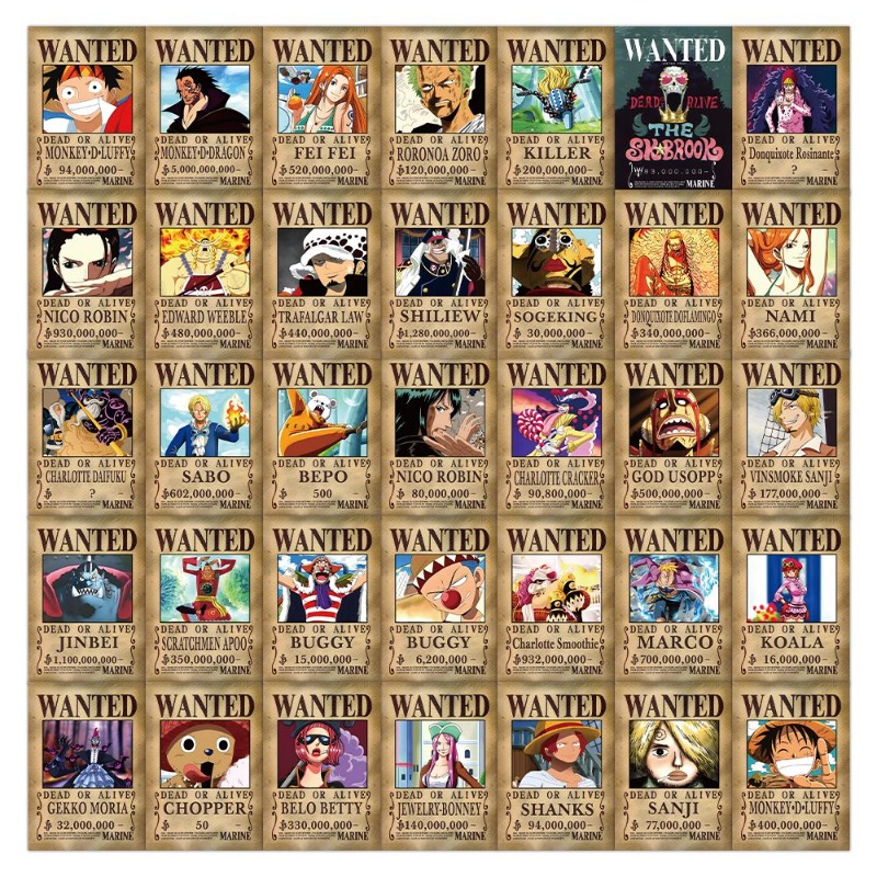 56 Adet One Piece Aranıyor Pos - Laptop Editing Accessories incelemesi ve fiyatı